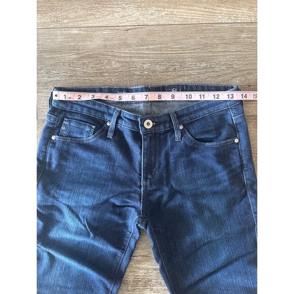 AG Adriano Goldschmied The Stilt Slim Cigarette Leg Jeans 27R Dark Wash Denim - Picture 6 of 11